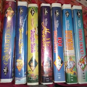 Disney rare black diamond edition collectible movies